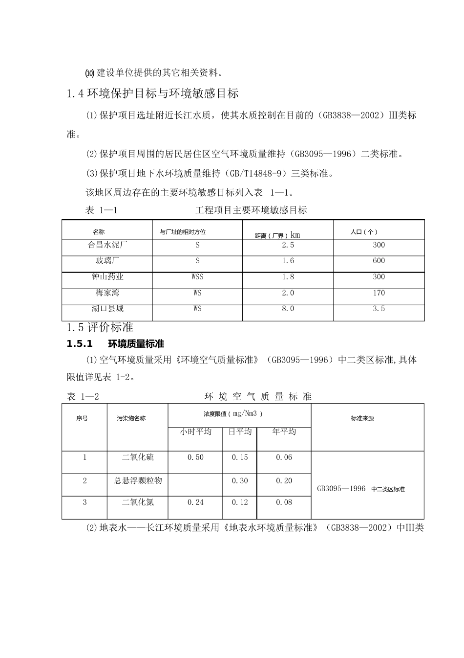 年产6万吨硫酸生产线项目环境影响评价报告书_第3页