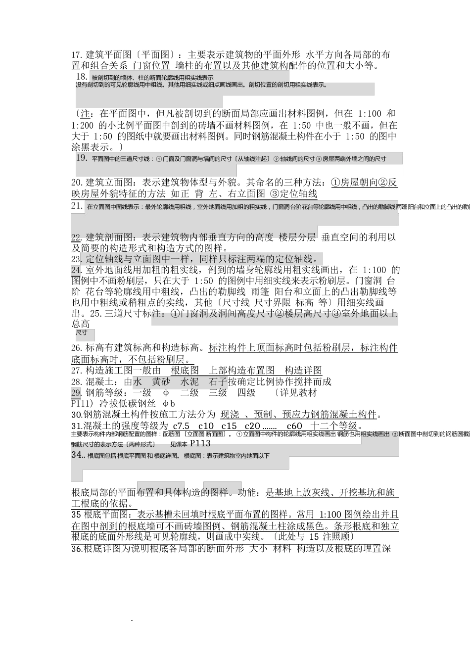 建筑工程制图知识点_第2页