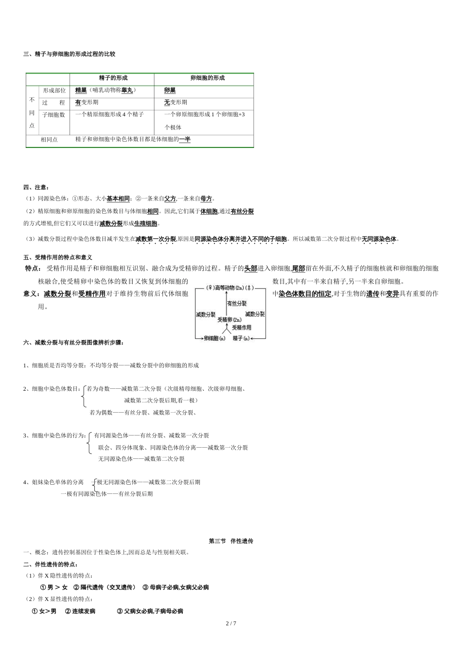 高中生物必修二知识点总结(精华版)[共6页]_第2页
