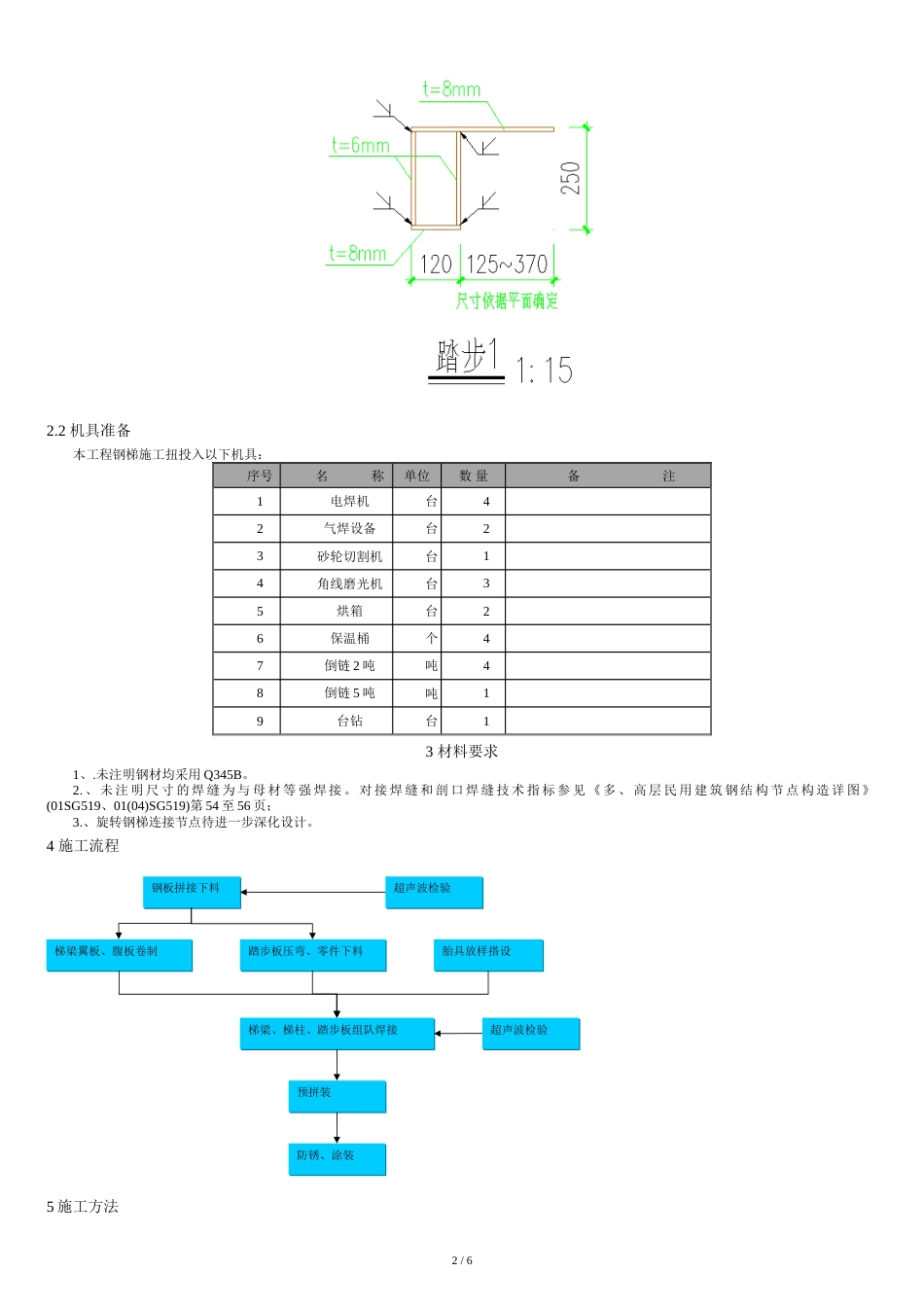 钢旋转楼梯施工方案[共8页]_第2页