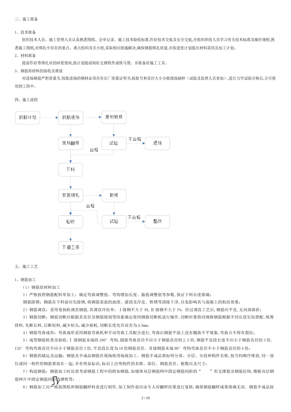 钢筋工程专项施工方案(完整)[共11页]_第2页