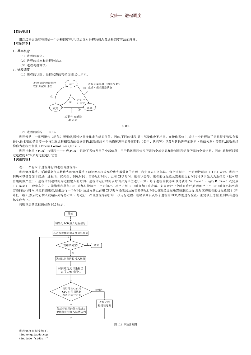 计算机操作体系实验_第1页