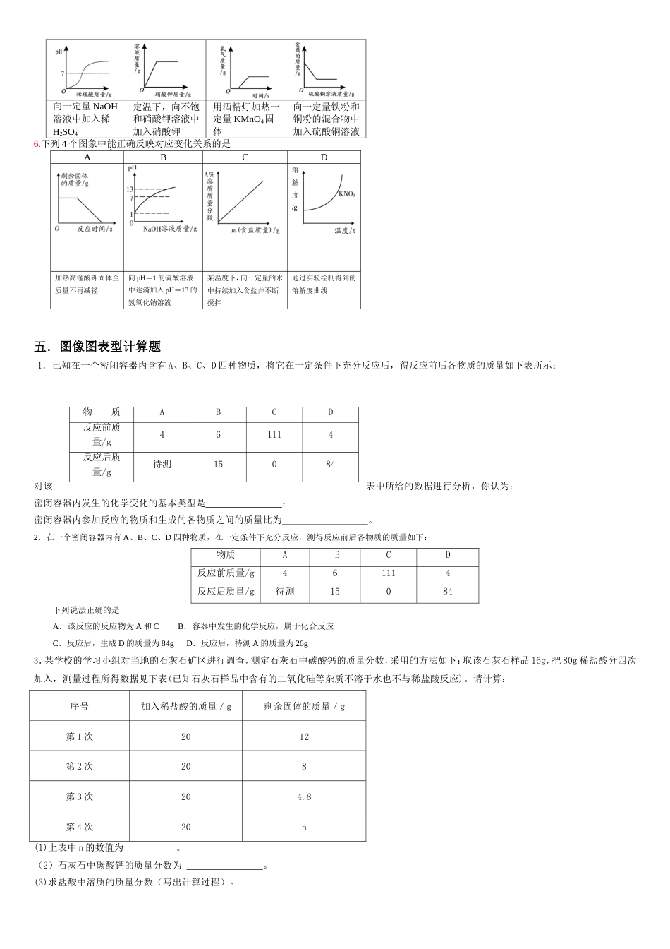 精品教案初中化学二轮复习溶液专题_第3页