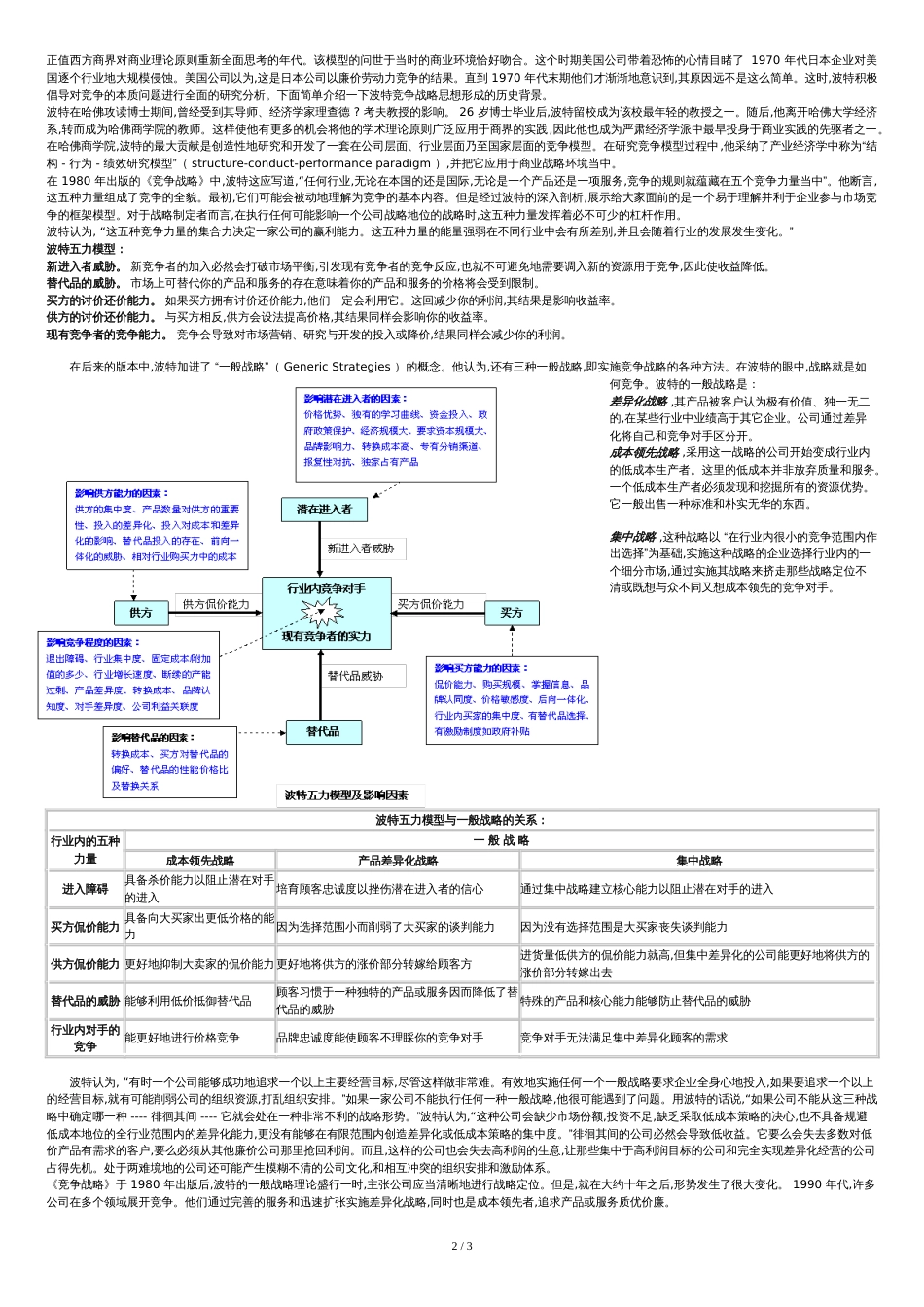 波特五力分析模型[共3页]_第2页