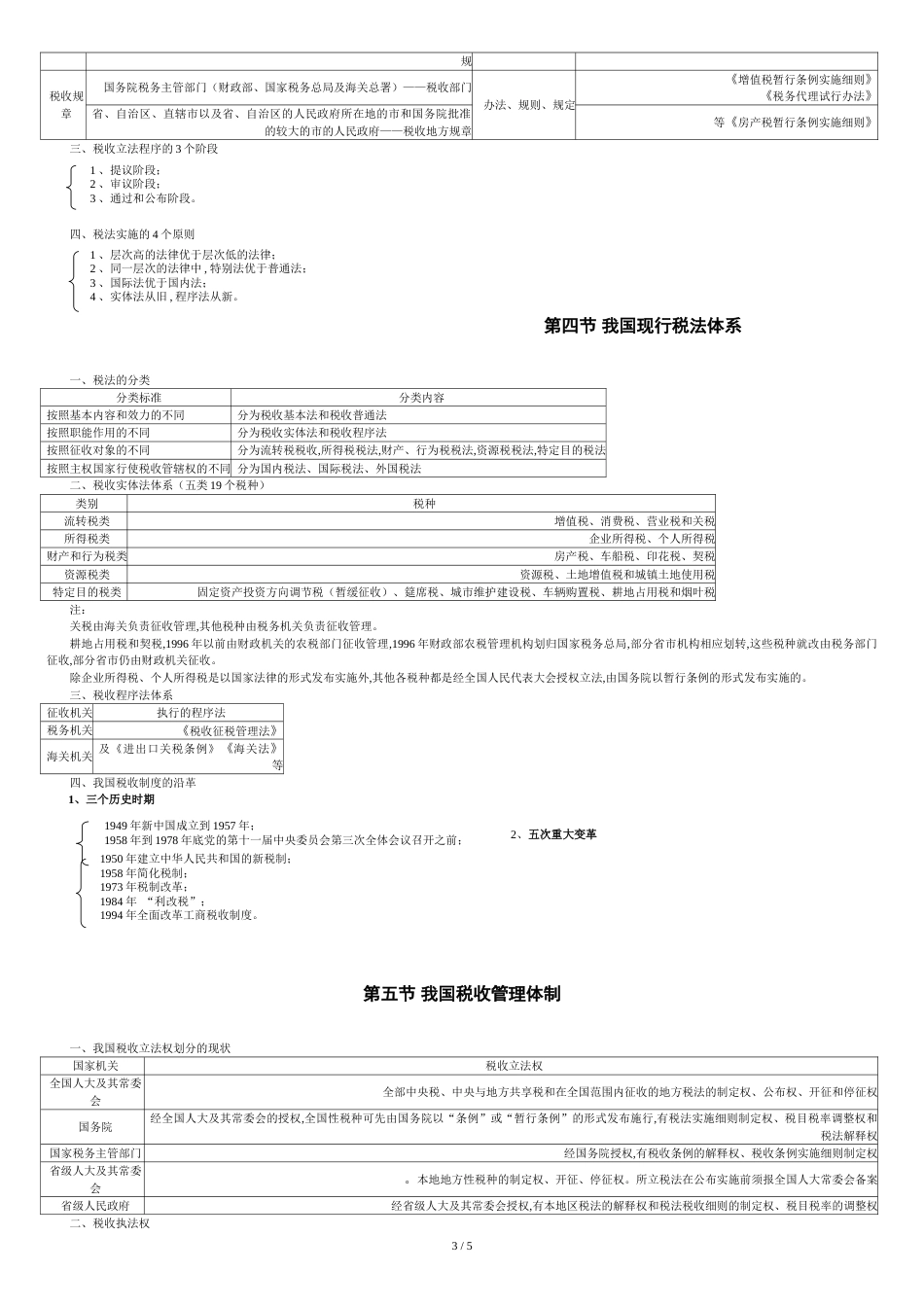 第一章税法总论(重难点笔记)_第3页