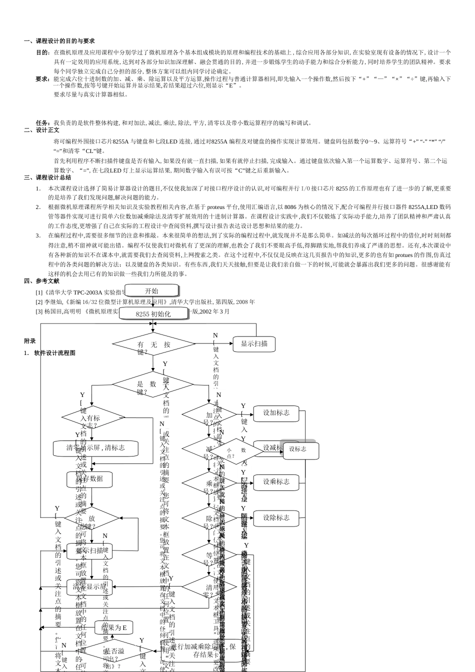 实现六位简单计算器微机课程设计报告_第3页