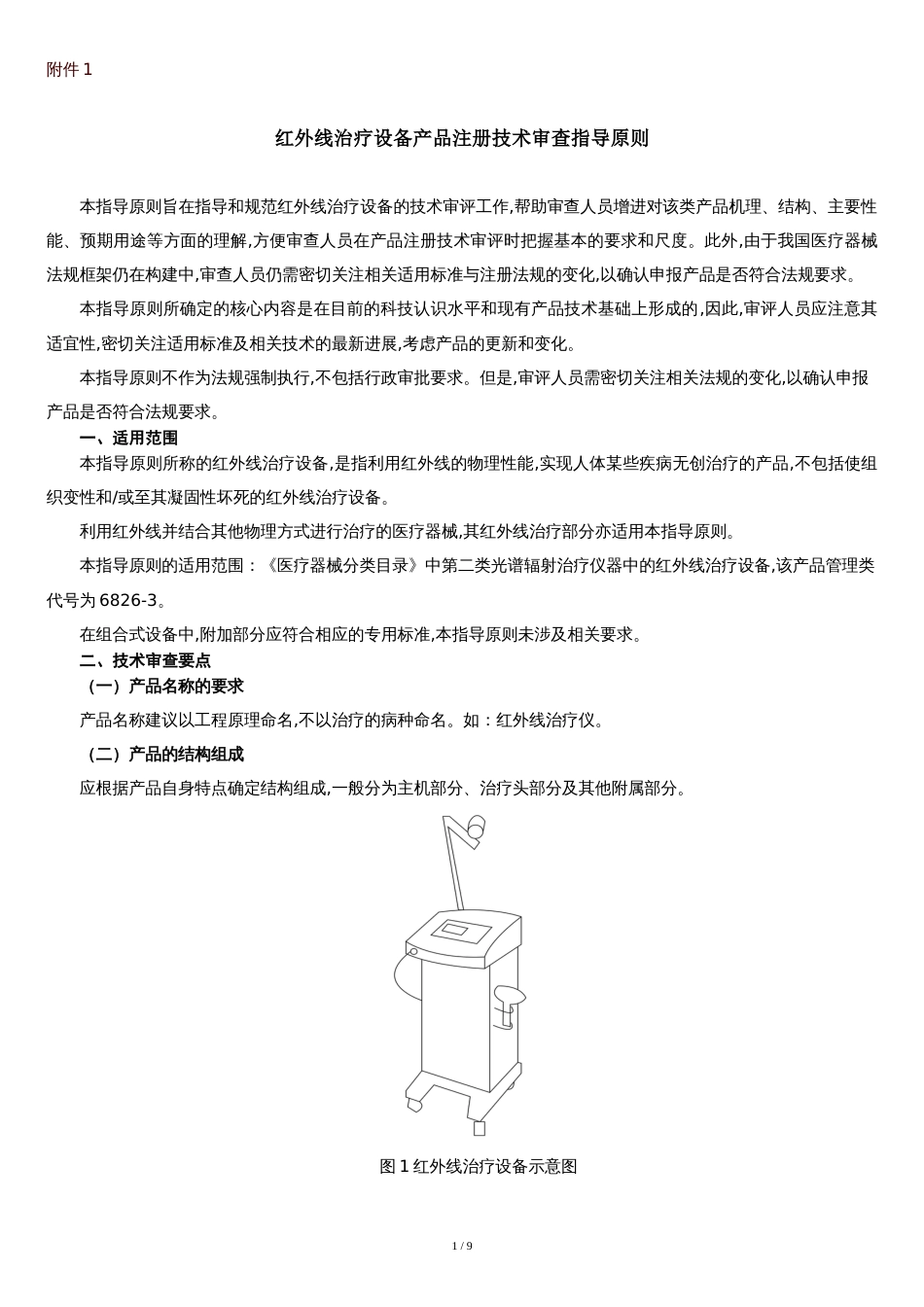 红外设备审核要点[共10页]_第1页