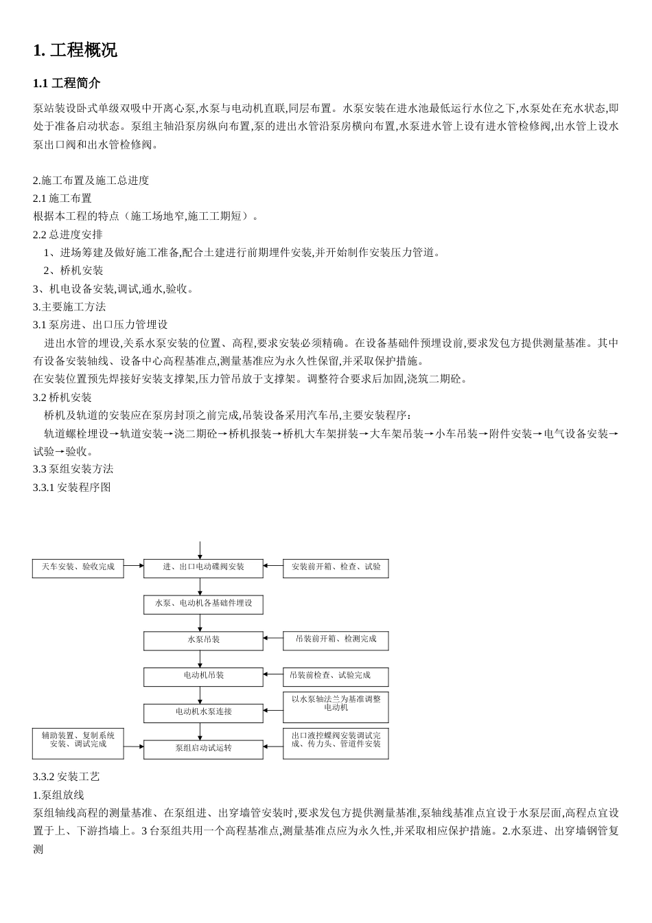 泵站机电设备及管道安装施工方案[共7页]_第2页