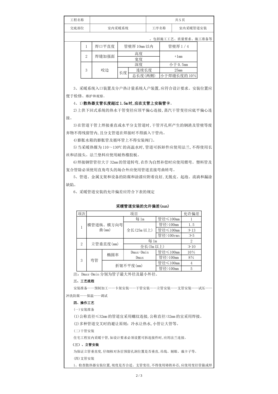 室内采暖管道安装技术交底[共3页]_第2页