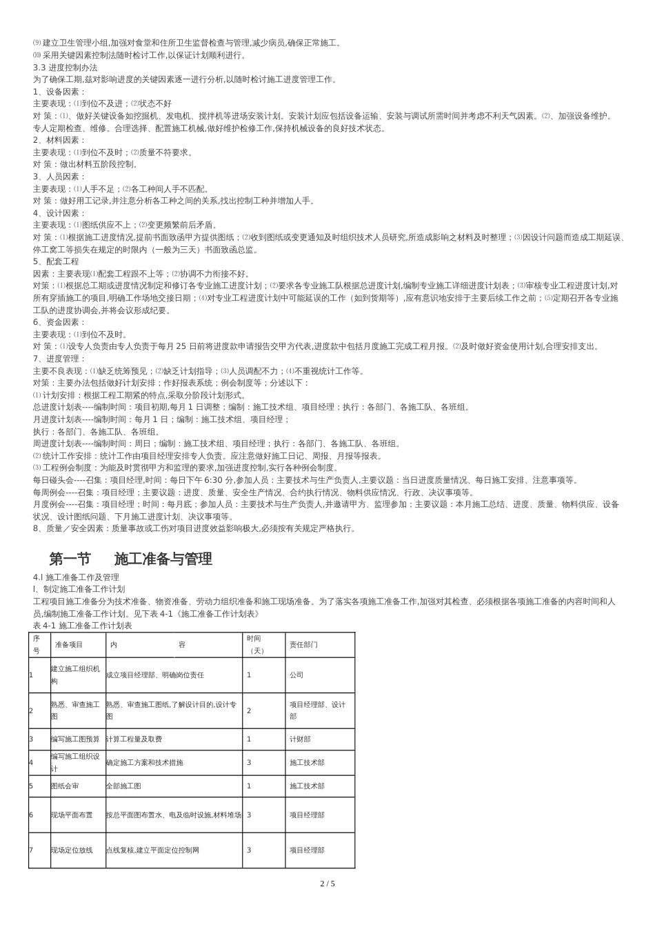 某小区景观绿化工程施工组织设计方案.[共6页]_第2页