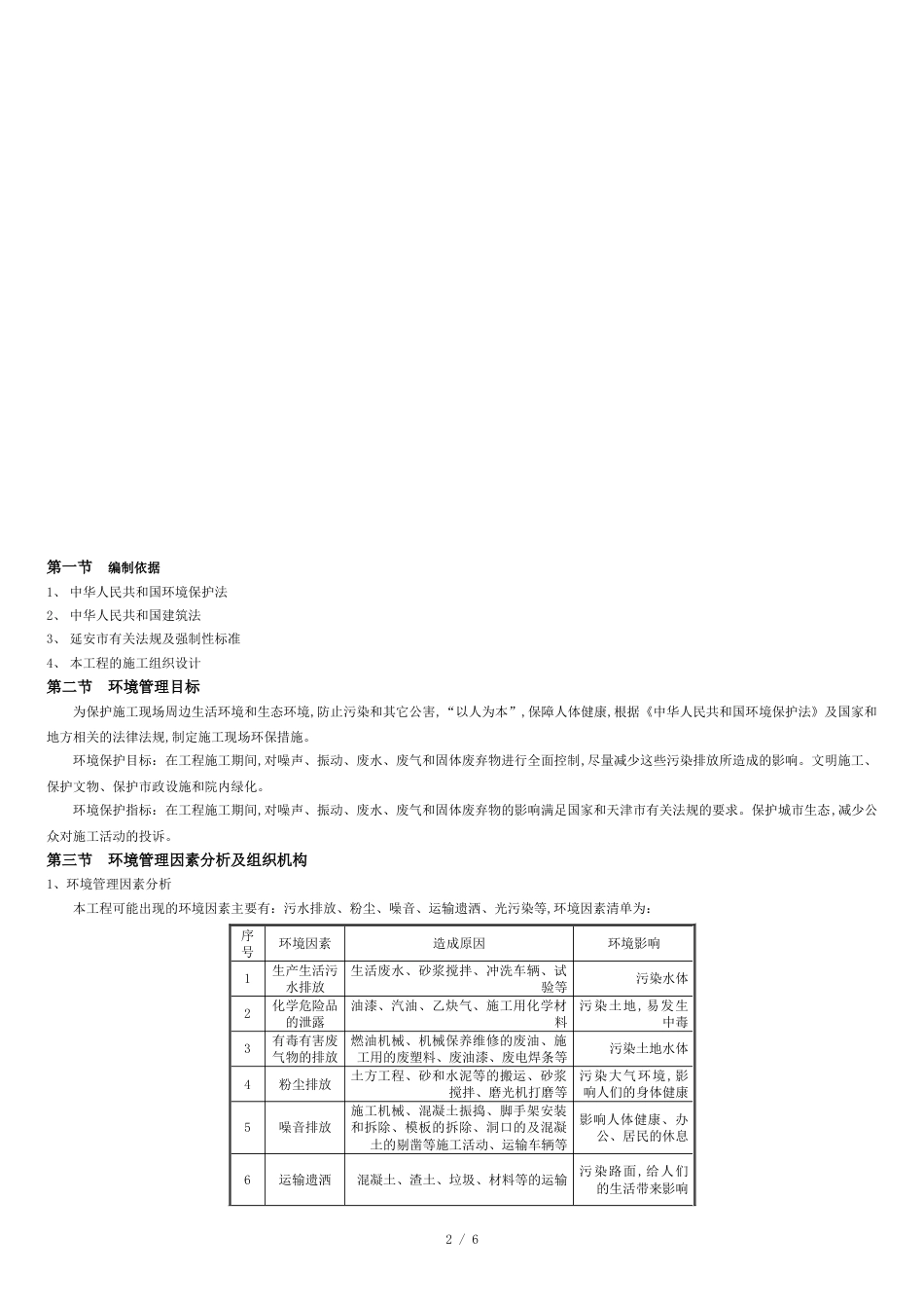 建筑施工环境保护措施及方案[共7页]_第2页