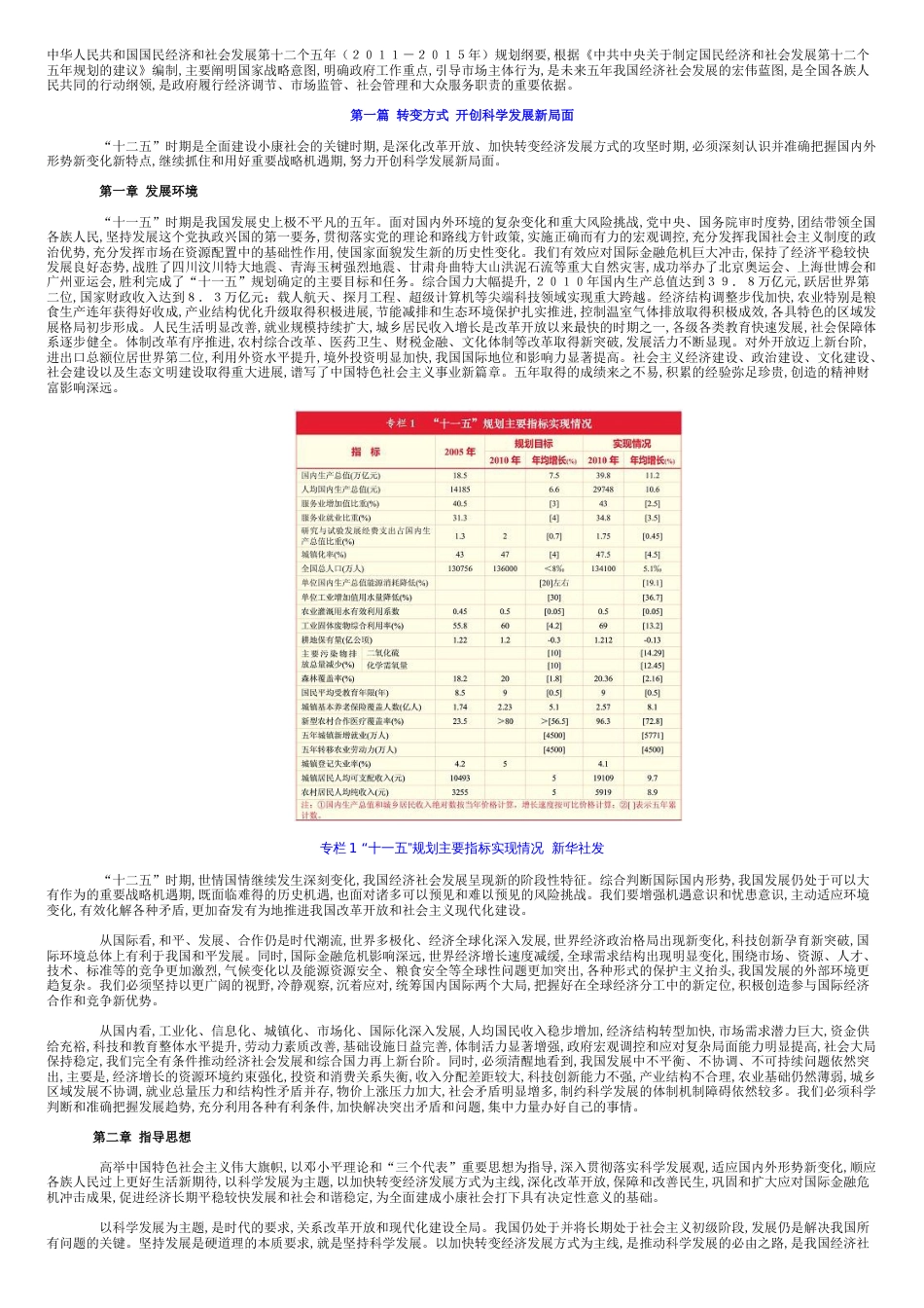 国家十二五规划纲要全文(带图表完整版)[共32页]_第3页