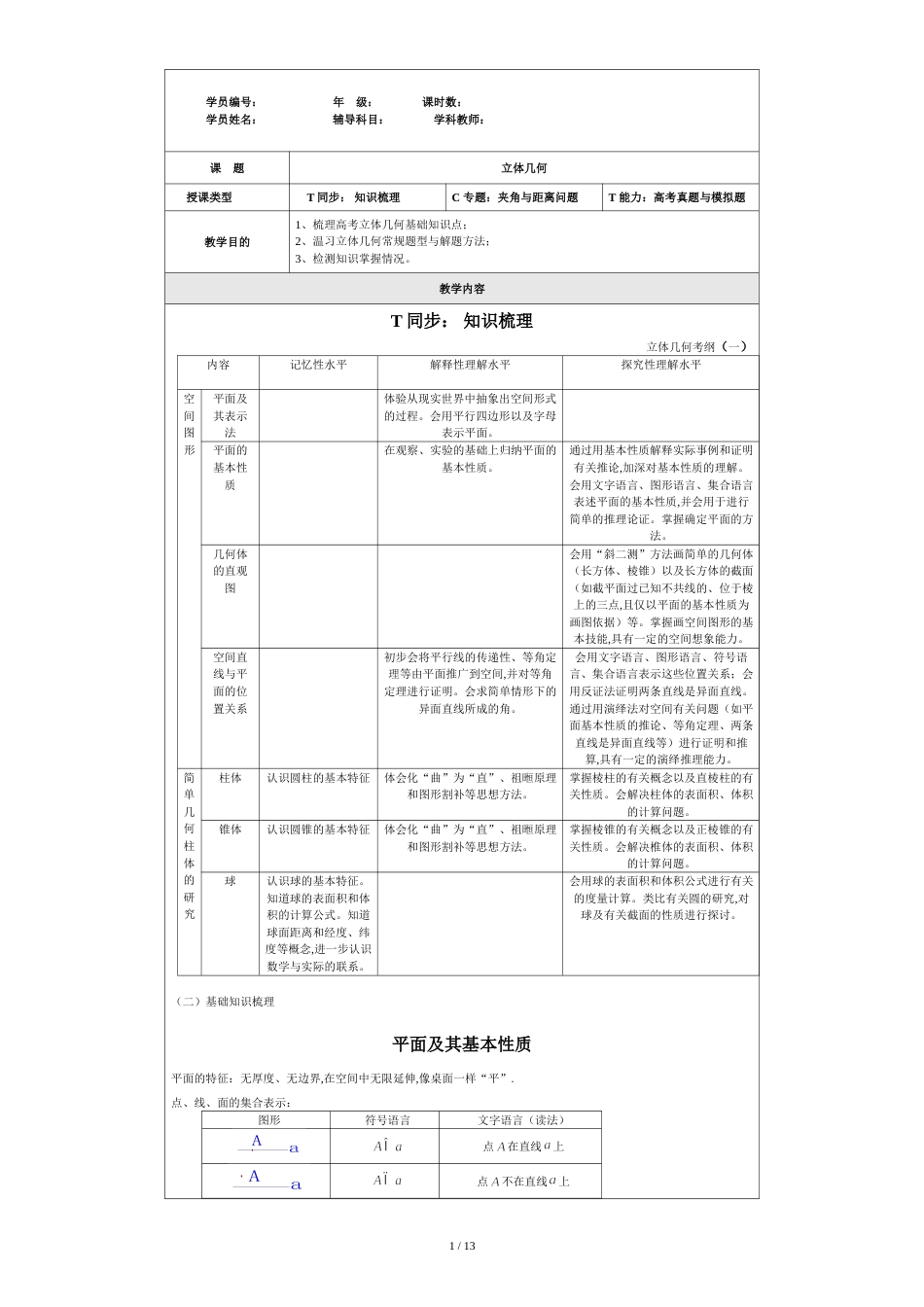 上海高三立体几何复习教师版[共3页]_第1页