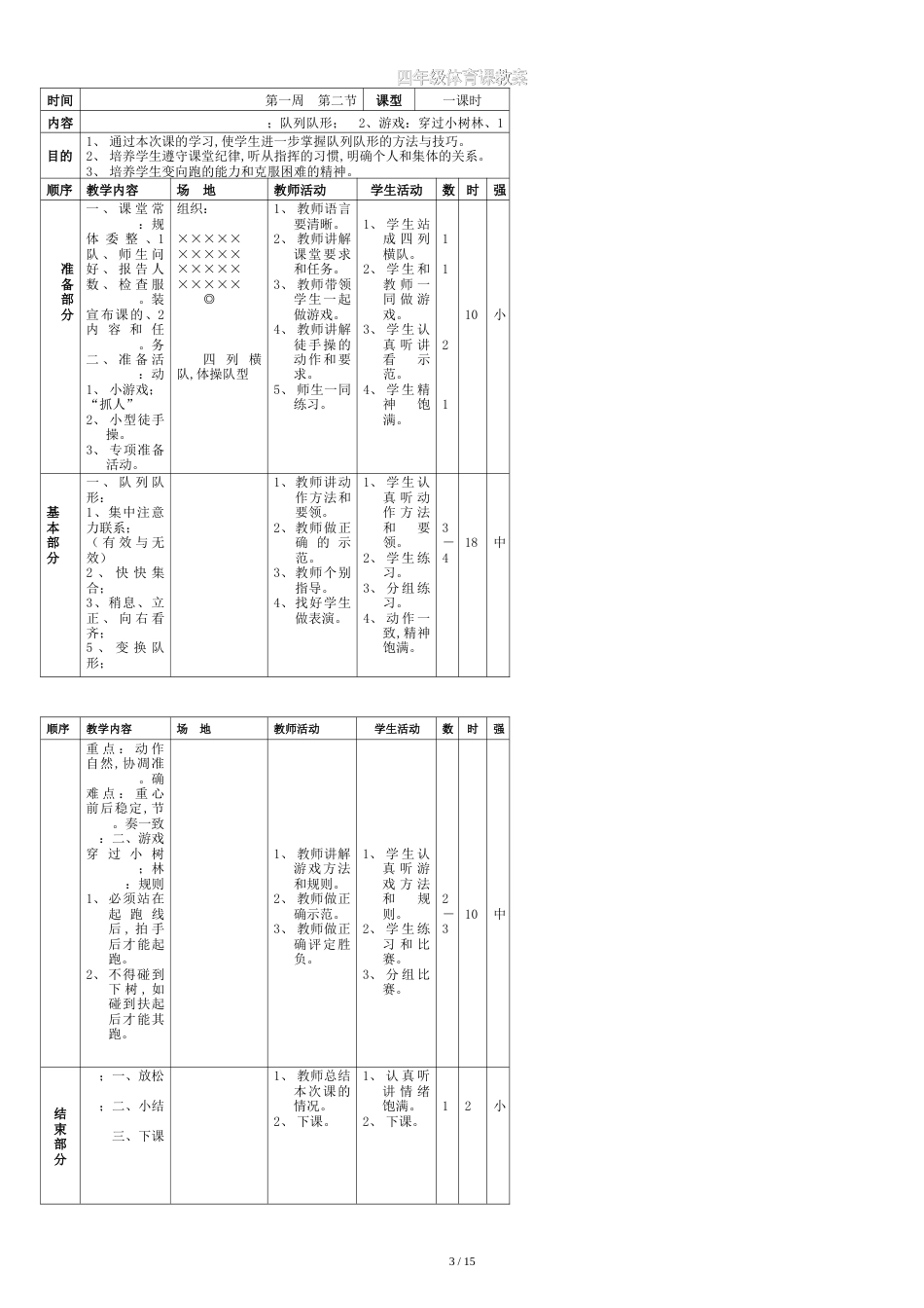四年级体育课教案[共16页]_第3页