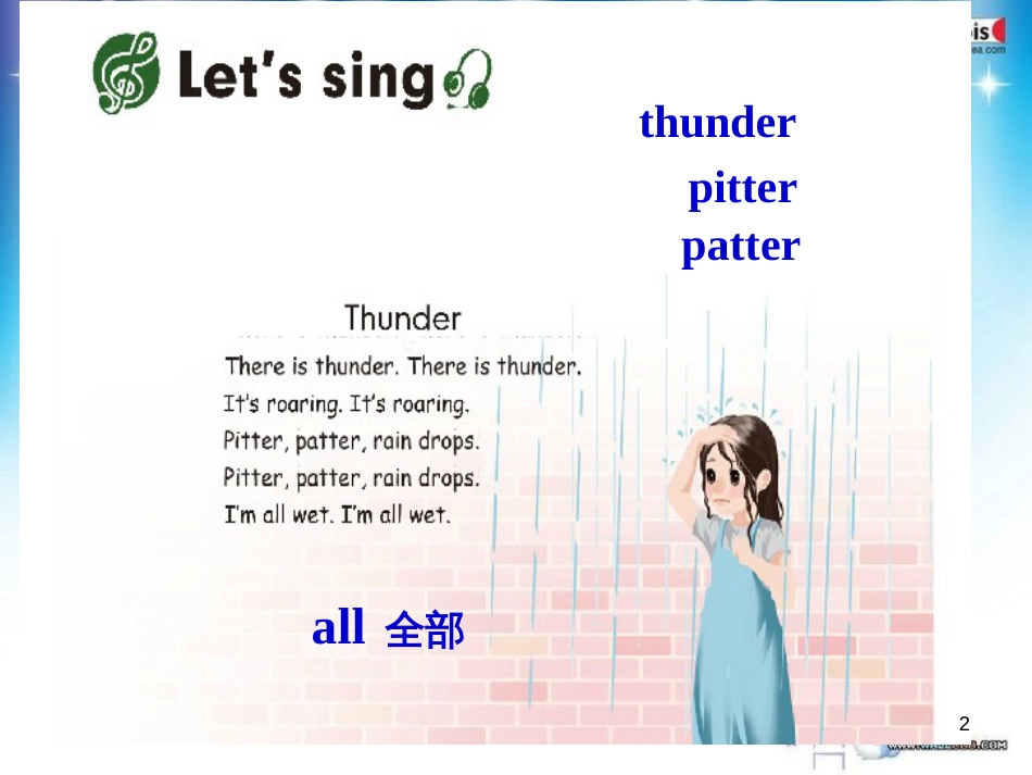 四年级下册Weather-Unit3Lets-spell.ppt[共23页]_第2页