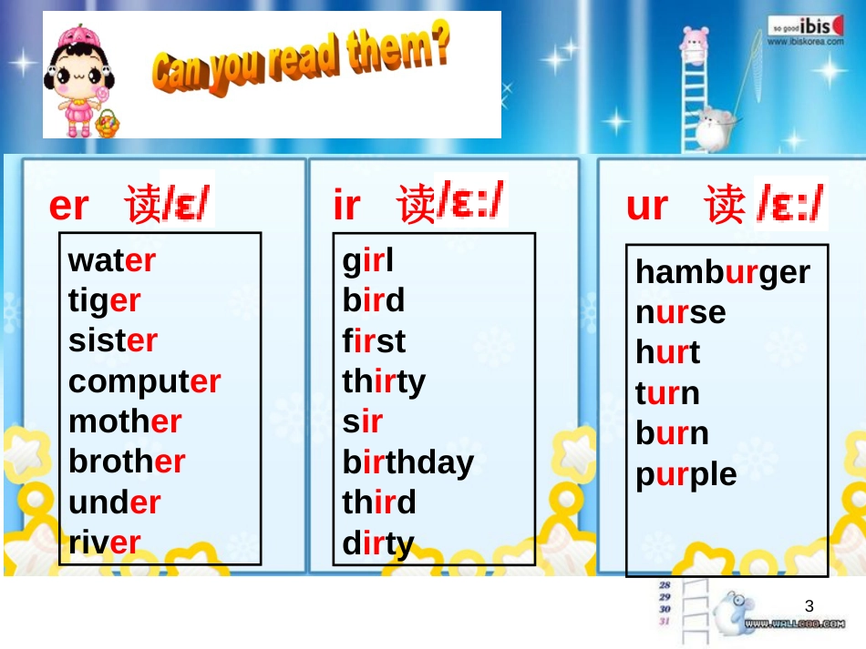 四年级下册Weather-Unit3Lets-spell.ppt[共23页]_第3页