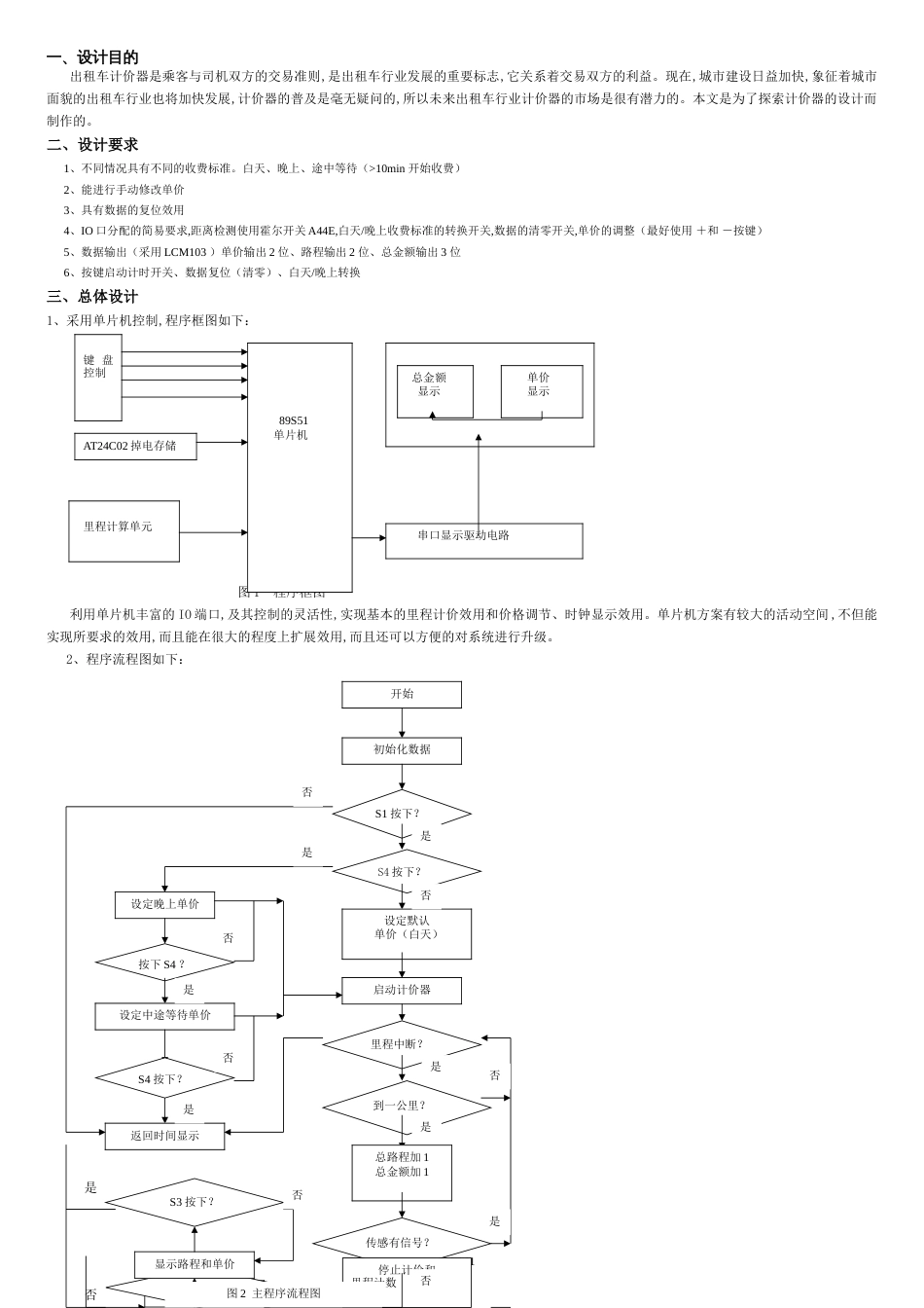 出租车计价器设计[共11页]_第1页