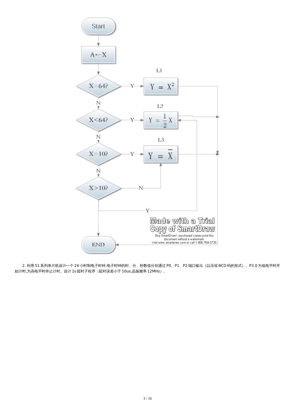 分支与循环程序设计实验报告材料[共19页]_第3页