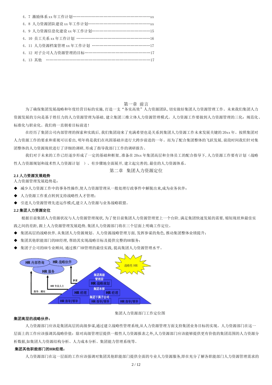 人力资源年度计划书[共13页]_第2页