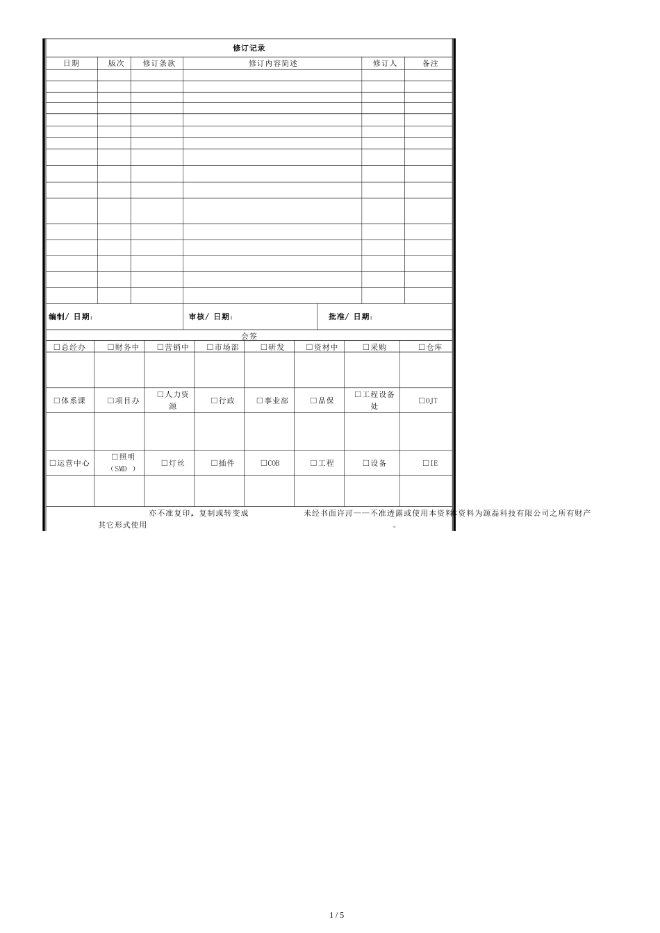 LED芯片进料检验标准[共3页]_第1页