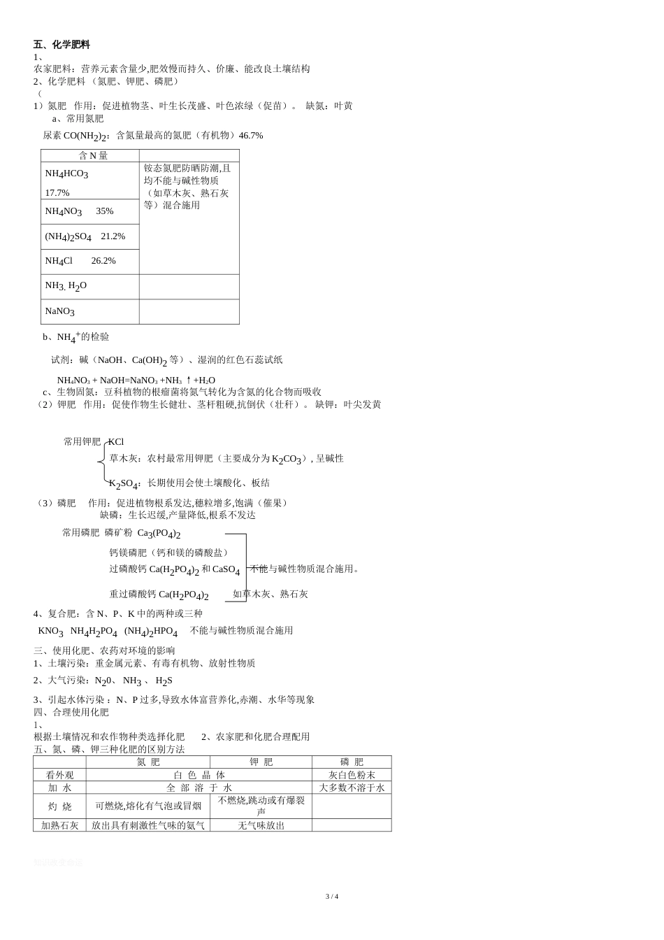 (中考化学)初三化学《酸碱盐》知识点总结da[共4页]_第3页