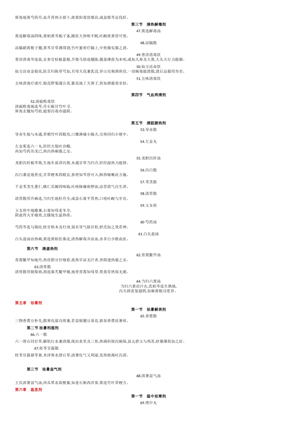 2019年第十版方剂学方歌(全)[修正版][共8页]_第3页