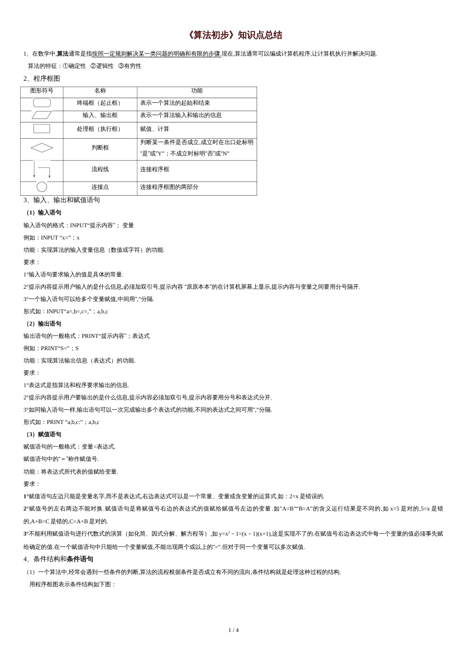 《算法初步》知识点总结[共4页]_第1页