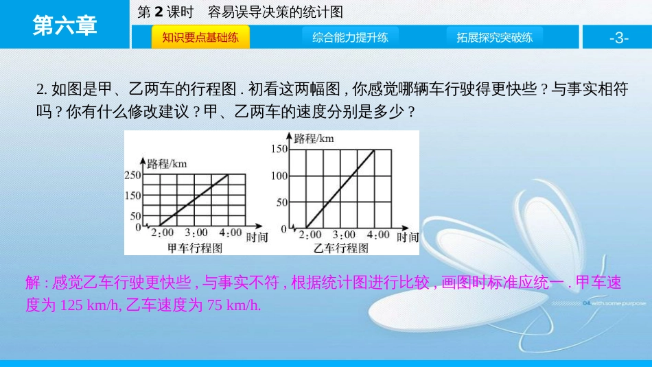 6.4统计图的选择第2课时第六章 数据的收集与整理_第3页