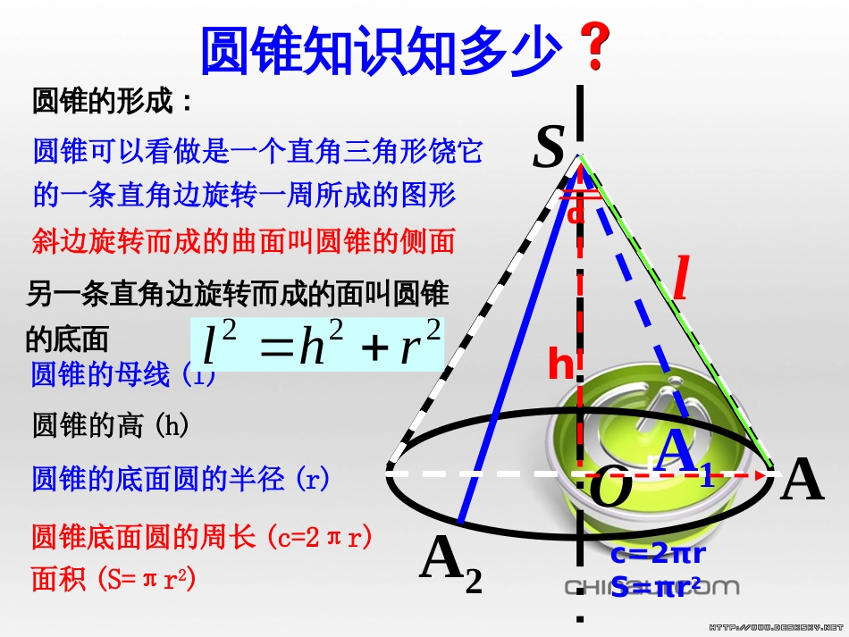 3.6圆锥的侧面积和全面积课件浙教版九年级上[共20页]_第2页