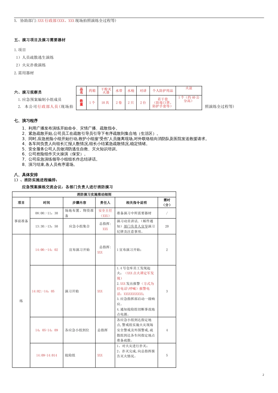 2018火灾应急演练方案[共6页]_第2页