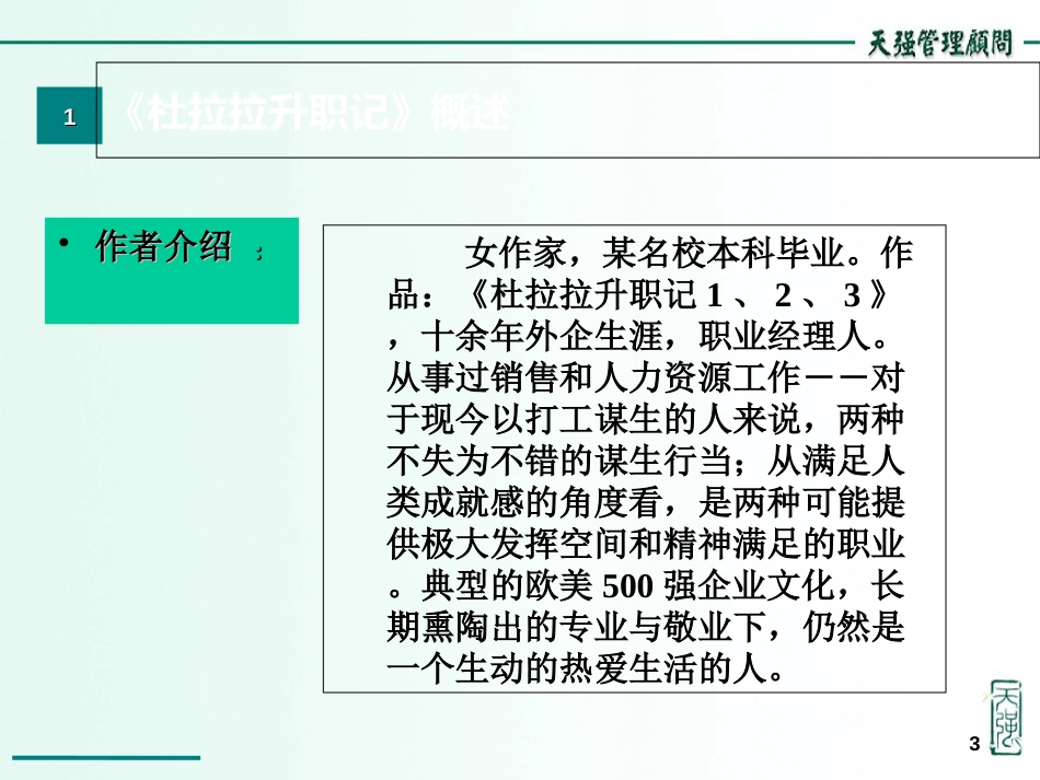 《杜拉拉升职记》中的管理学[共28页]_第3页