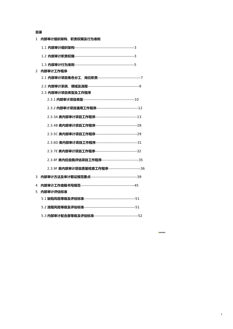 【财务管理内部审计 】内部审计工作手册_第3页