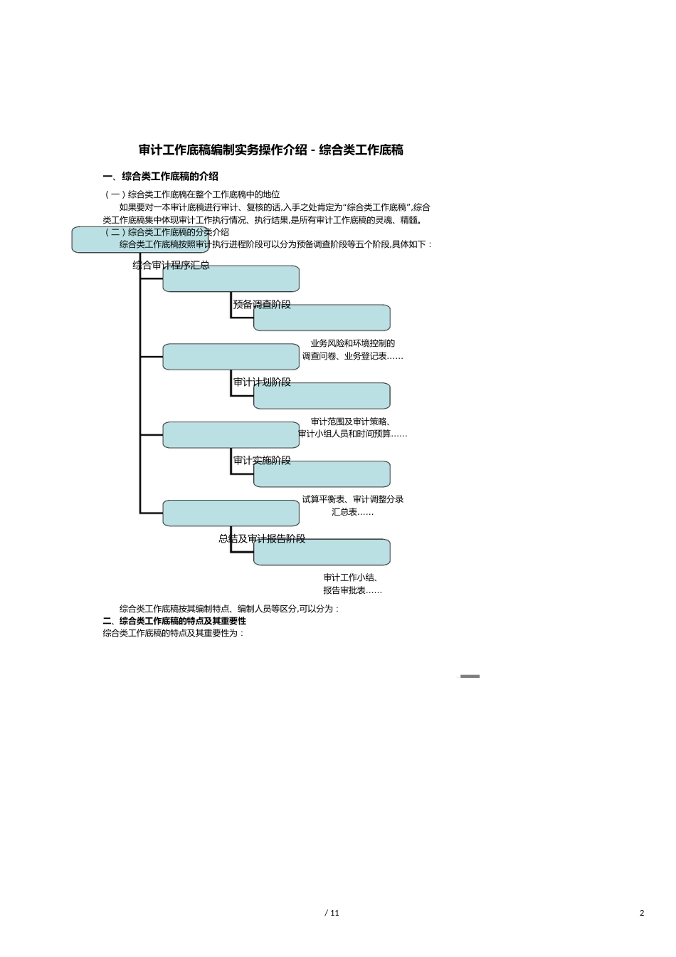 【财务管理内部审计 】审计工作底稿编制操作实务_第2页