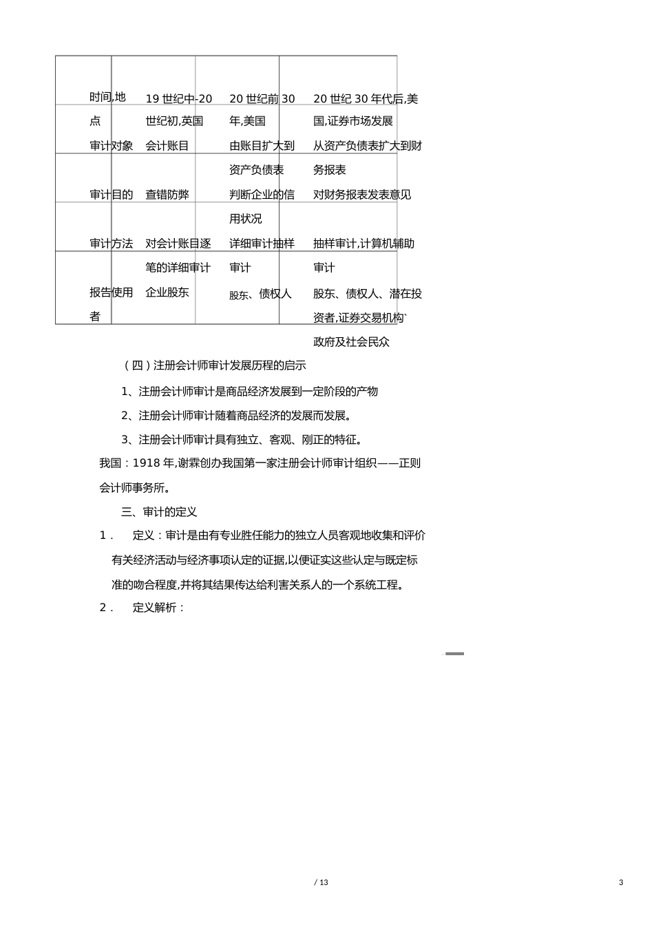 【财务管理内部审计 】审计的产生和发展及审计分类_第3页