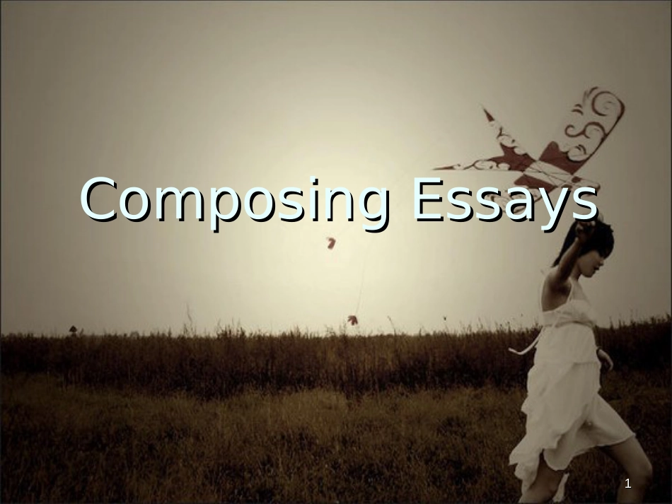 Composing-Essayss英文写作[共33页]_第1页