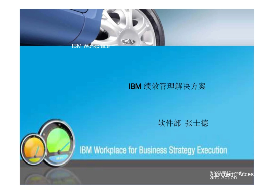 IBM绩效管理解决方案[共83页]_第1页