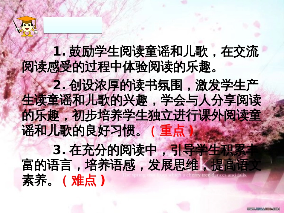 【人教版】一年级下《快乐读书吧：读读童谣和儿歌》ppt课件(48页)_第2页
