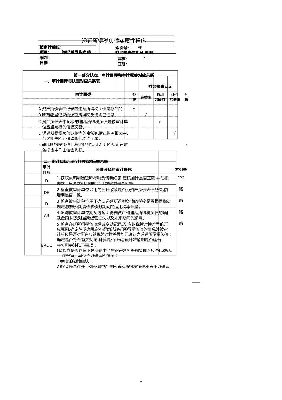 【财务管理企业负债 】负债类递延所得税负债_第2页