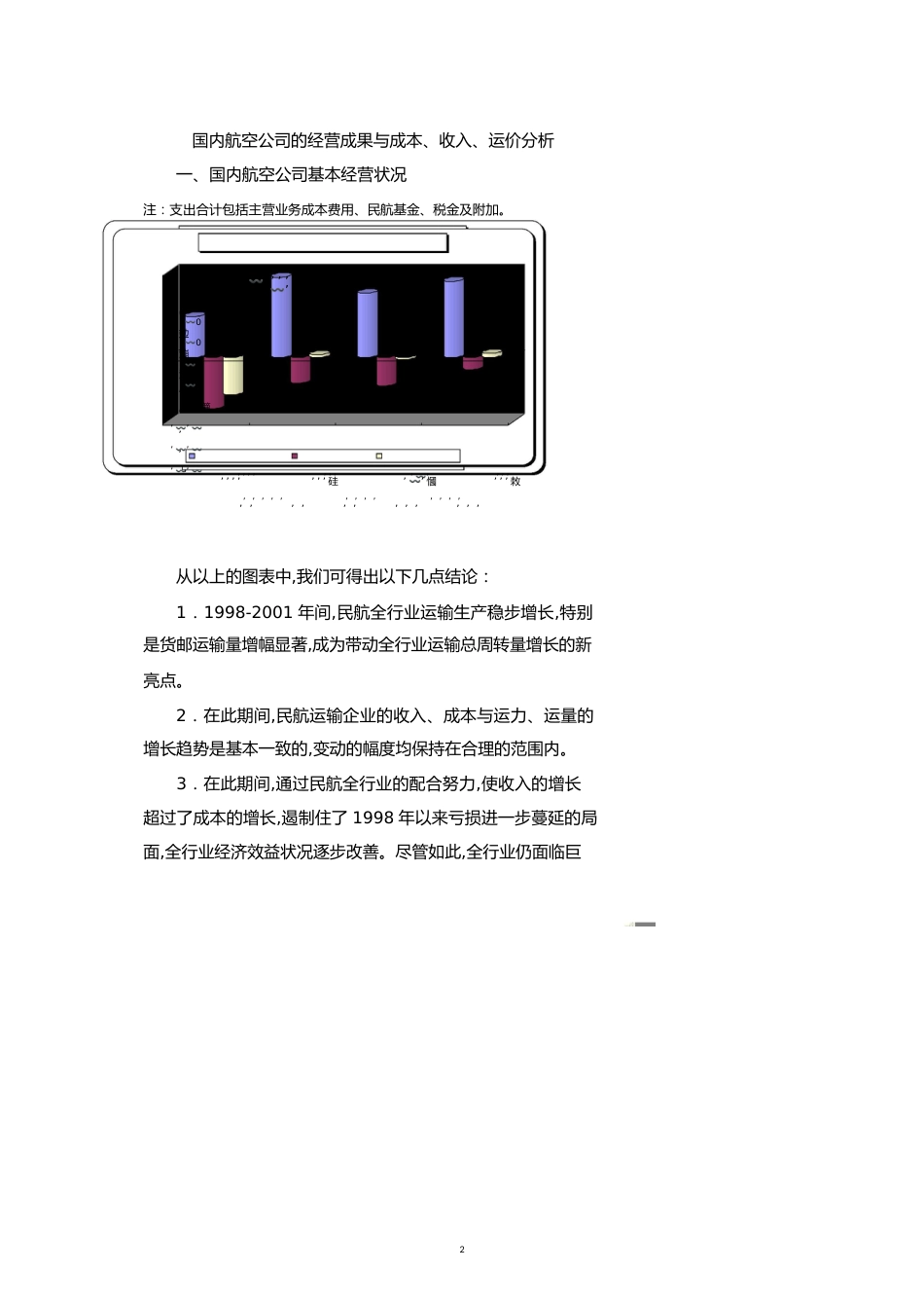 【财务管理收益管理 】国内航空公司的经营成果与成本收入运价分析_第2页