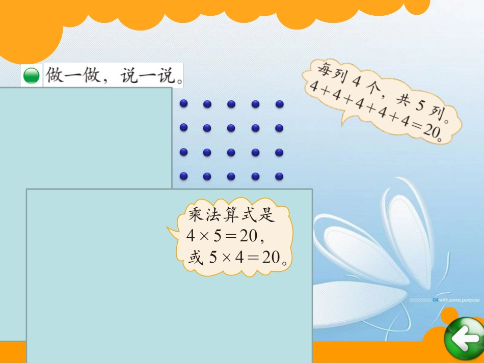 北师大版 二年级上册 第三单元 数一数与乘法问题探究练习拓展[1]_第3页