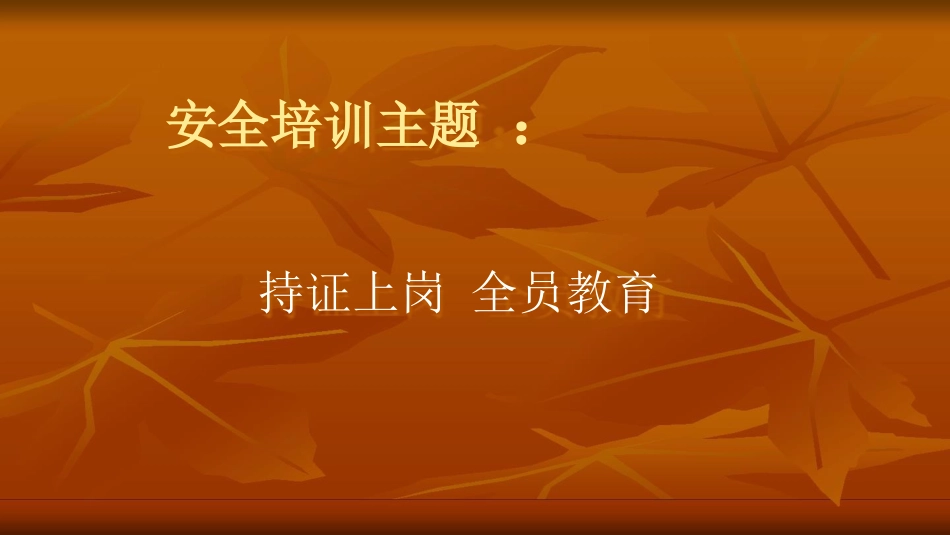 安全管理生产经营单位安全培训规定[共49页]_第1页