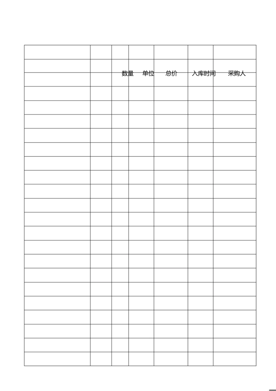 出入库表格[共2页]_第1页