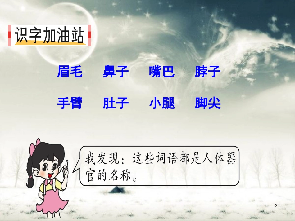 部编版一年级下册语文园地四优秀课件[共40页]_第2页