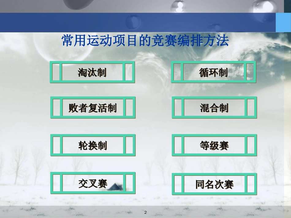 常用运动项目的竞赛编排方法[共44页]_第2页