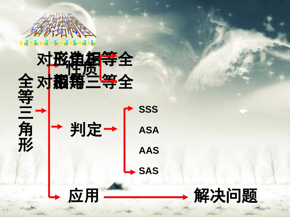 北师大版初一数学下册三角形全等的条件(复习)_第3页