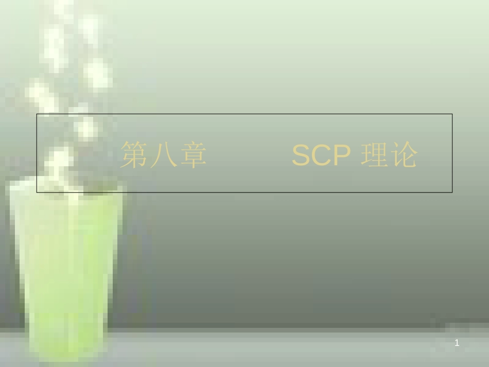 第八章-----SCP理论[共50页]_第1页