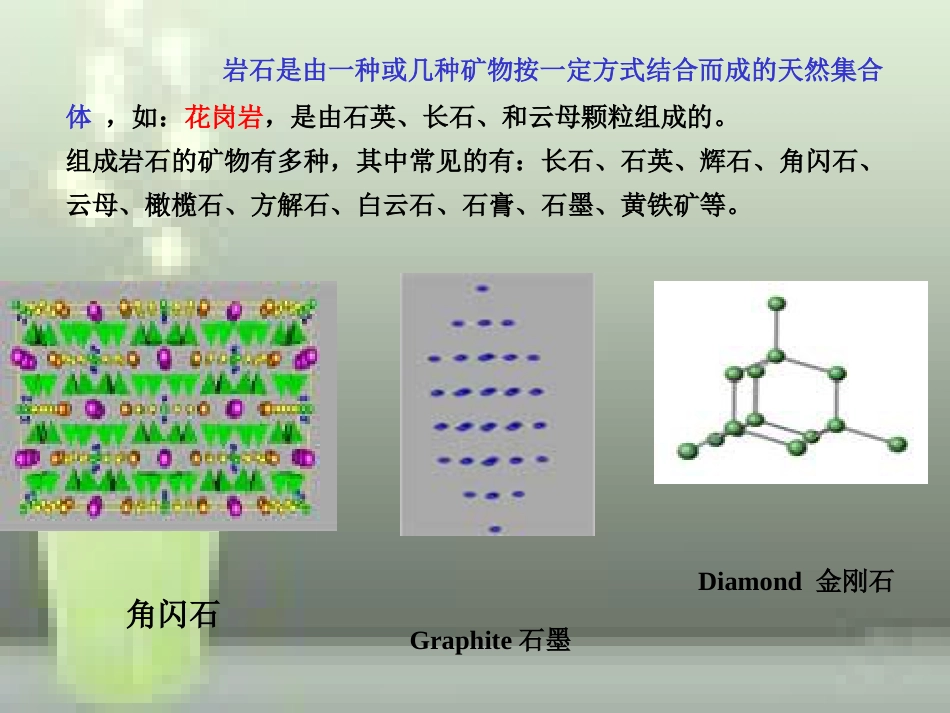 第二章-岩石组成与岩石物理性质1_第3页