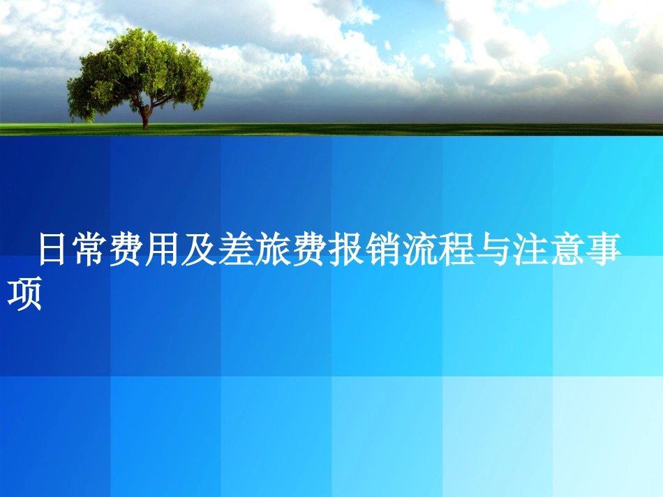 费用报销流程[共54页]_第1页