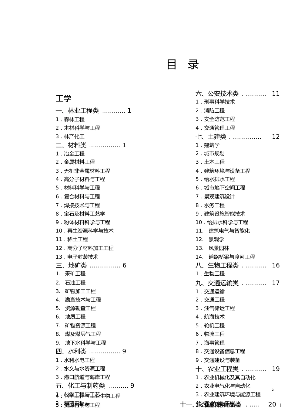 大学专业介绍(详细)[共9页]_第2页