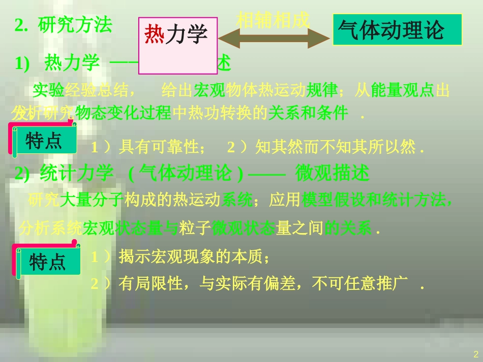 第十一章-第一讲-理想气体的压强公式-温度公式_第2页